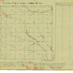 [Public Land Survey System map: Wisconsin Township 24 North, Range 04 East]