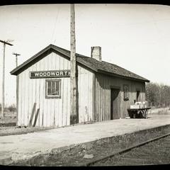Woodworth Station, Chicago and Northwestern Railroad