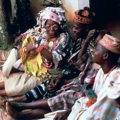 Osugbo Elders Seated on Mat