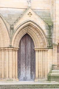 Ripon Cathedral exterior west portal