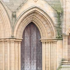 Ripon Cathedral exterior west portal