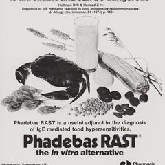 Phadebas RAST advertisement