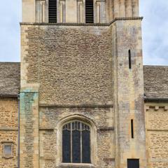 Iffley St Mary Church, central tower from the south