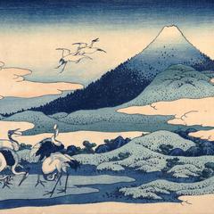 Near Umezawa in Sagami Province, from the series Thirty-six Views of Mt. Fuji