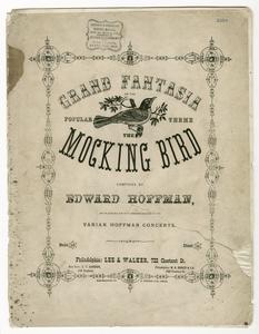 Grand fantasia on the popular theme "The mocking bird"