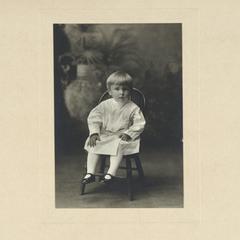 Alvin Streiff as a young boy